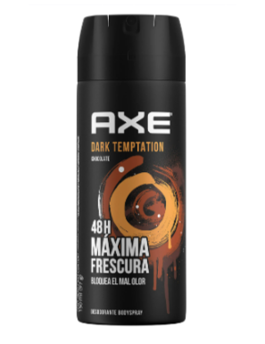 DESODORANTE AXE DARK TEMPTATION 150ML