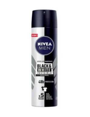 DESODORANTE NIVEA MEN BLACK & WHITE 150ML