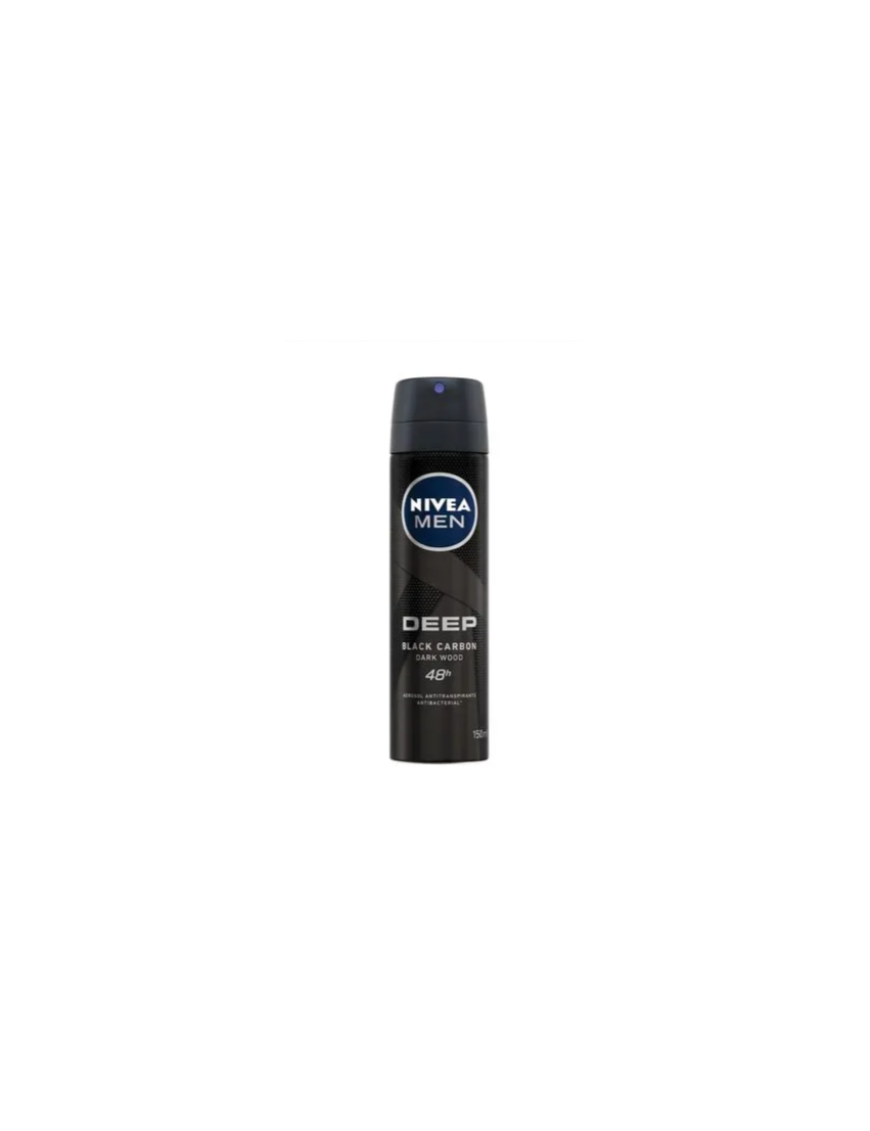 DESODORANTE NIVEA MEN DEEP BLACK 150ML