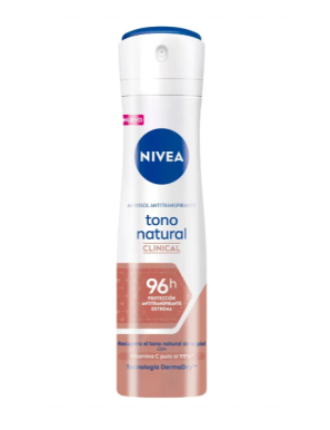 DESODORANTE SPRAY TONO NATURAL NIVEA 150ML