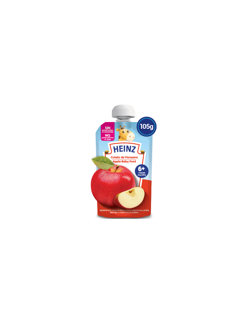 COLADO DE MANZANA HEINZ 105G