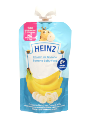 COLADOS DE BANANO HEINZ 105G