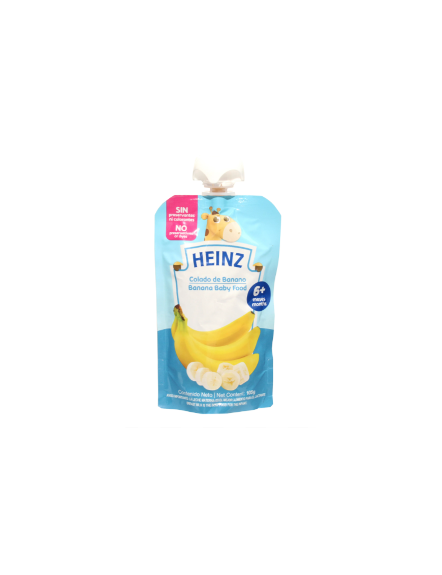 COLADOS DE BANANO HEINZ 105G