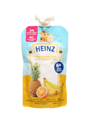 COLADOS DE FRUTAS MIXTAS HEINZ 105G