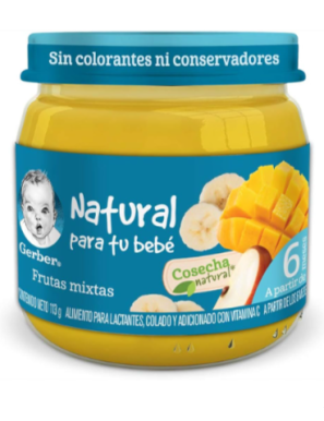 GERBER FRUTAS MIXTAS 113G