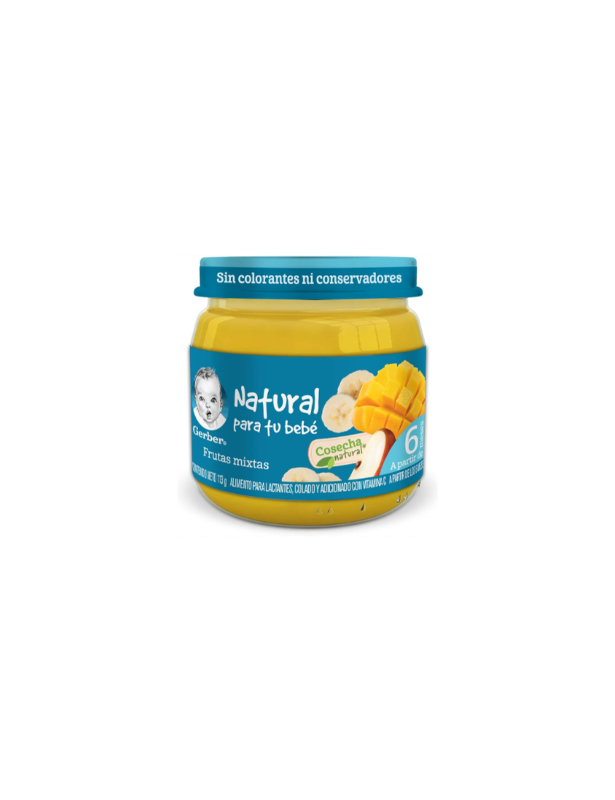 GERBER FRUTAS MIXTAS 113G