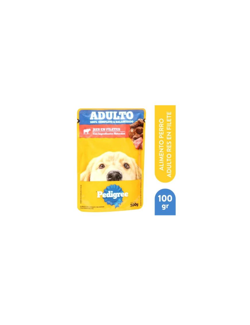 BOLSA DE COMIDA P/PERRO ADULTO RES PEDIGREE