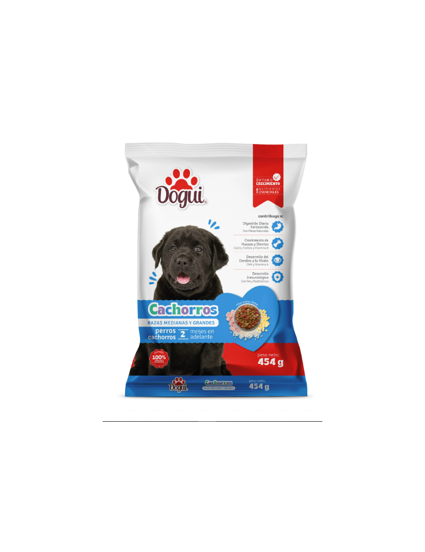 COMIDA PARA PERRO DOGUI CACHORROS 454G