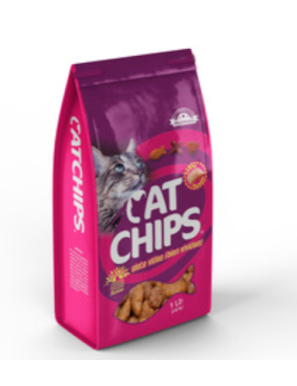 COMIDA PARA GATO CAT CHIPS 1LB