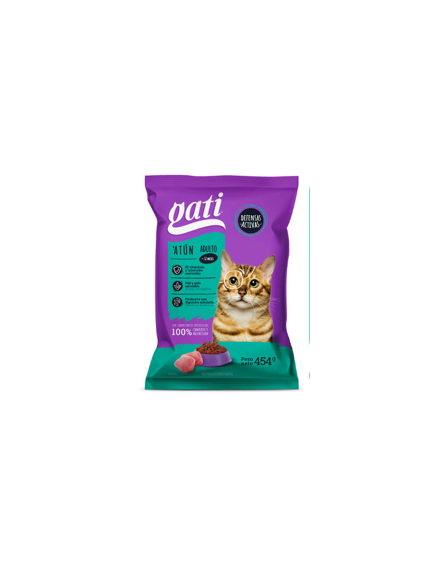 COMIDA PARA GATO GATI ATUN 454G