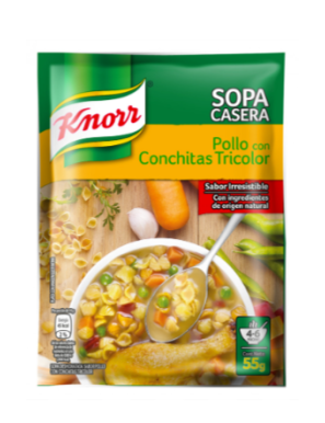 SOPA POLLO CONCHITAS KNORR 55G