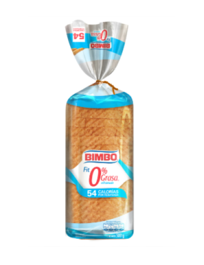 PAN BIMBO 0% GRASA  500G