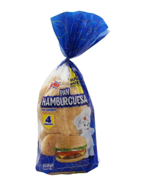 PAN HAMBURGUESA CON AJONJOLI BIMBO 350G