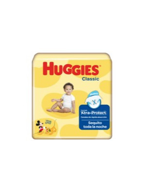 PAÑALES HUGGIES CLASIC G/3 10UNI