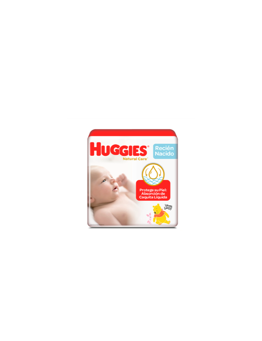 PAÑALES HUGGIES P/1 4UNI