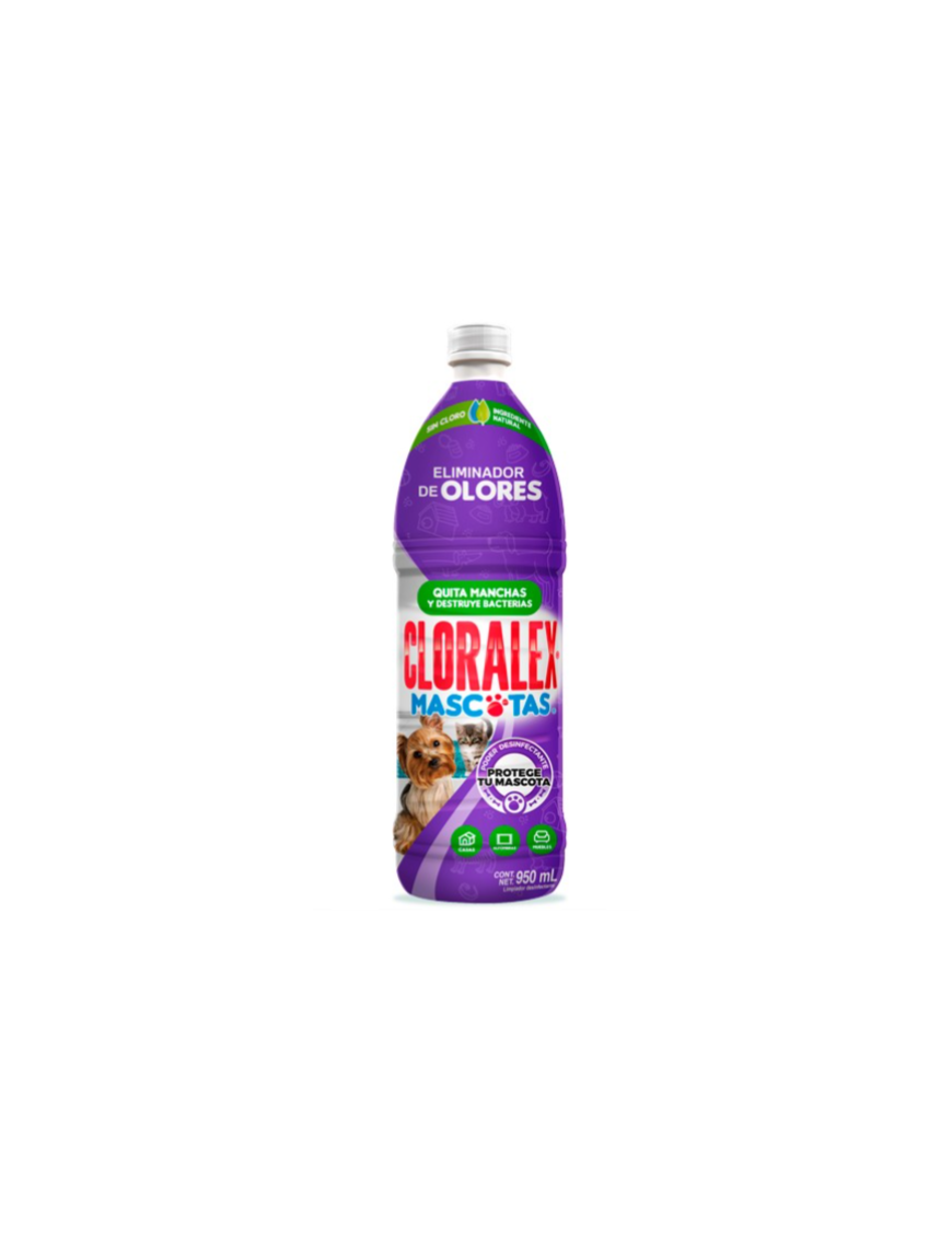 CLORALEX MASCOTA INTERIOR 950ML