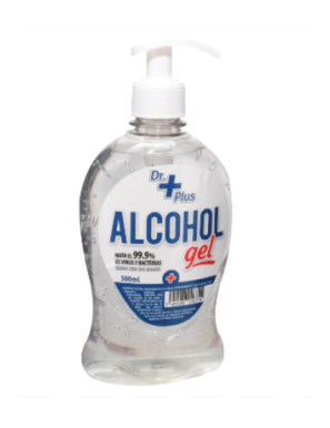 ALCHOOL GEL SANITIZANTE 500ML