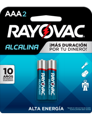 BATERIA UNIDAD ALCALINA AAA RAYOVAC