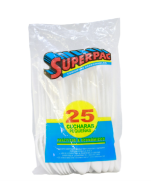 CUCHARA PEQUEÑA SUPERPACK 25U