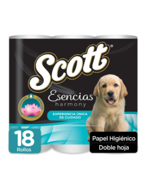 PAPEL HIGIENICO SCOTT 18R ESENCIAS