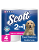 PAPEL HIGIENICO SCOTT 2EN1 4ROLLOS