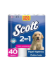 PAPEL HIGIENICO SCOTT 40R SUAVE Y RESISTENTE