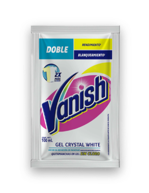 BOLSA DE DETERGENTE VANISH GEL CRYSTAL100ML