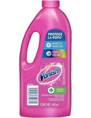 DETERGENTE VANISH QUITAMANCHAS 450ML