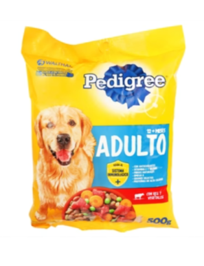 BOLSA ADULTO PEDIGREE RES Y VEG. 500G