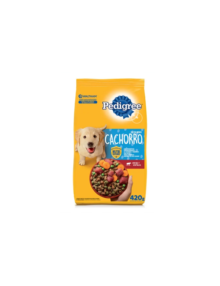 BOLSA CACHORRO PEDIGREE  RES Y VEG 420G