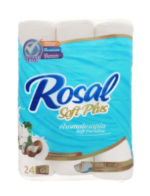 HIGIENICO ROSAL SOFT PLUS 24UN