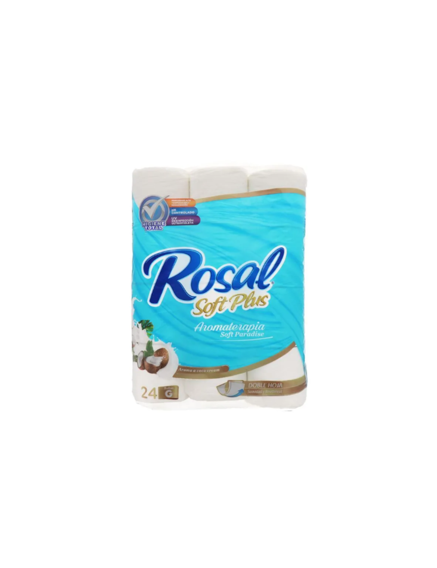 HIGIENICO ROSAL SOFT PLUS 24UN