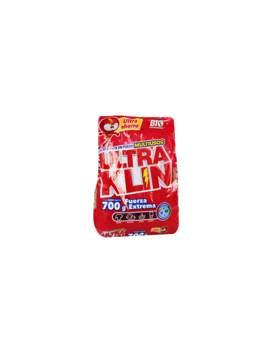 DETERGENTE EN POLVO ULTRA KLIN EXTREMA 700G