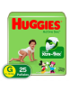 HUGGIES ACTIVE SEC G3 25UNI