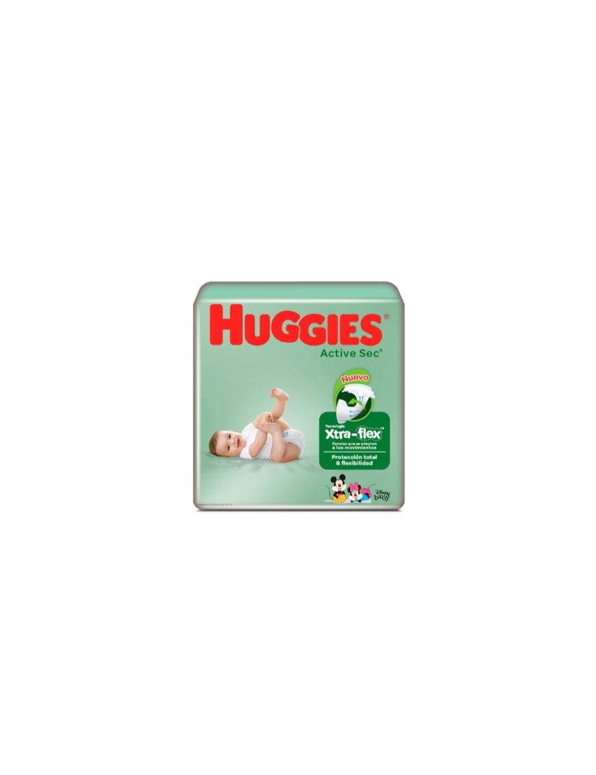 HUGGIES ACTIVE SEC M2 36UN