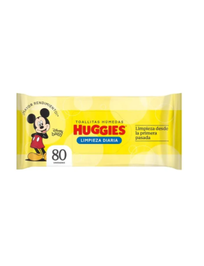 TOALLITAS HUMEDAS HUGGIES 80U