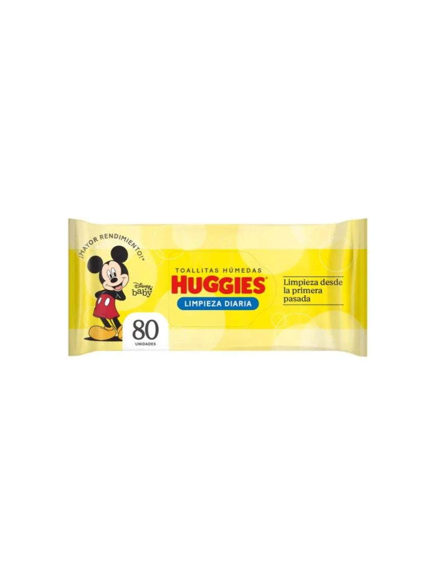 TOALLITAS HUMEDAS HUGGIES 80U