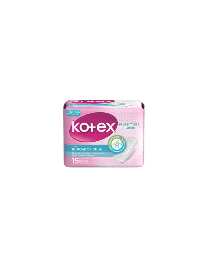 PROTECTORES DIARIOS KOTEX 15UN