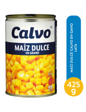 LATA DE MAIZ DULCE CALVO 425G