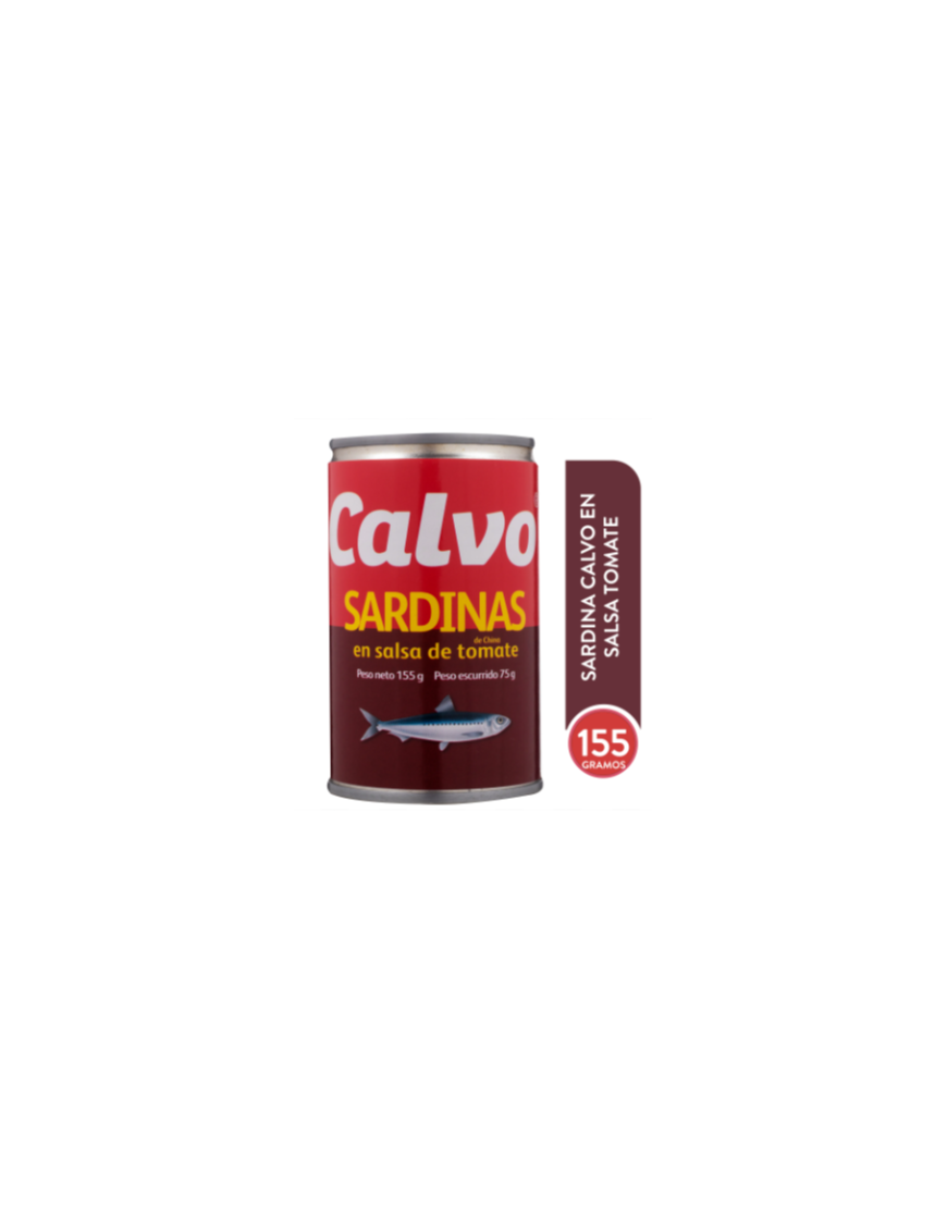 SARDINA EN SALSA DE TOMATE CALVO 75G