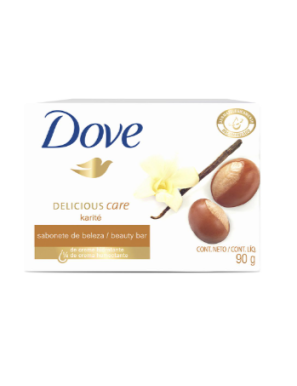 JABON DOVE DELICIOUS CARE 90G