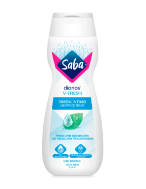 SABA JABON INTIMO VFRESH 200ML