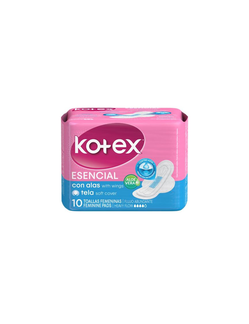 KOTEX ESENCIAL C/ALAS