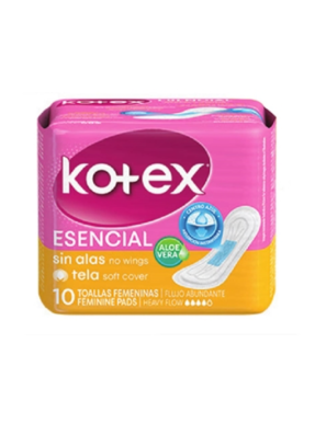 KOTEX SIN ALAS 10 UNIDADES