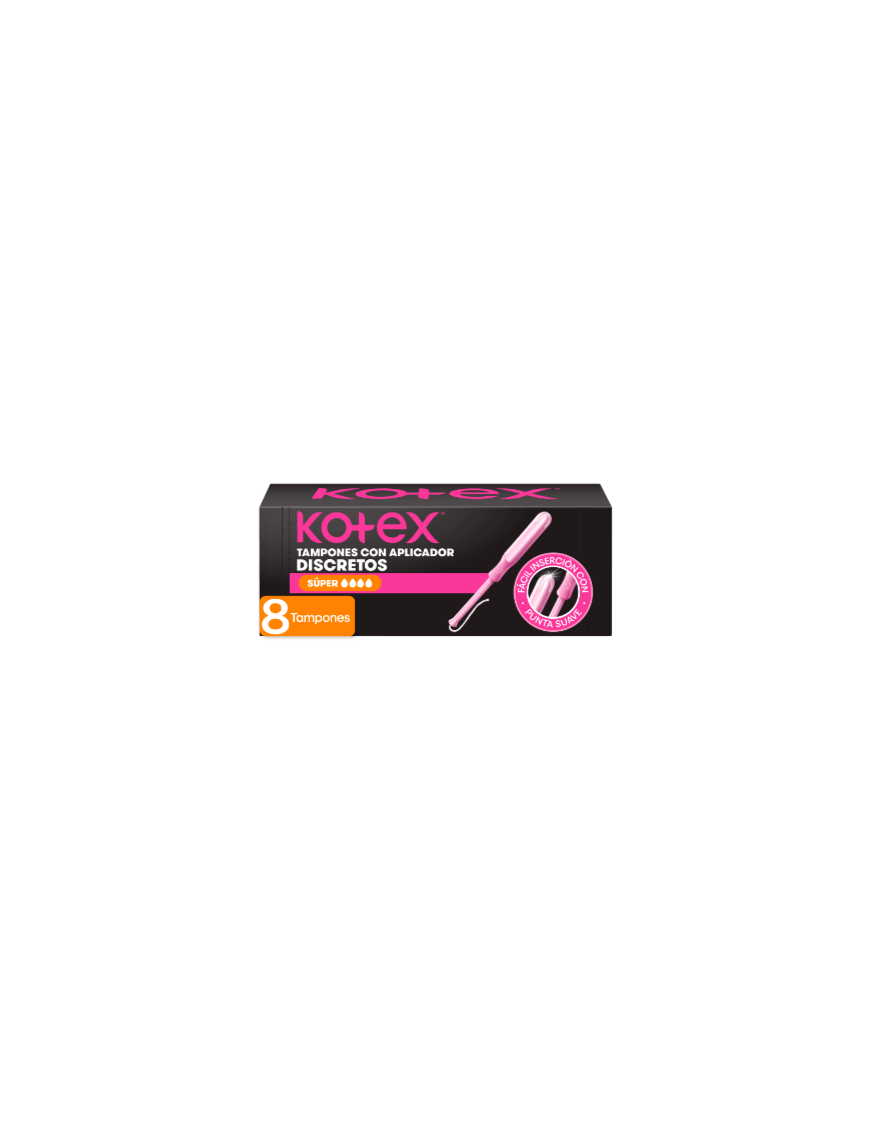 TAMPONES KOTEX SUPER8 \UNI