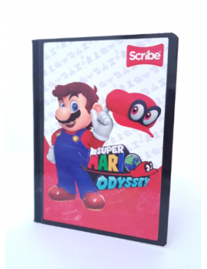 CUADERNO MARIO BROS 2O0 PAG