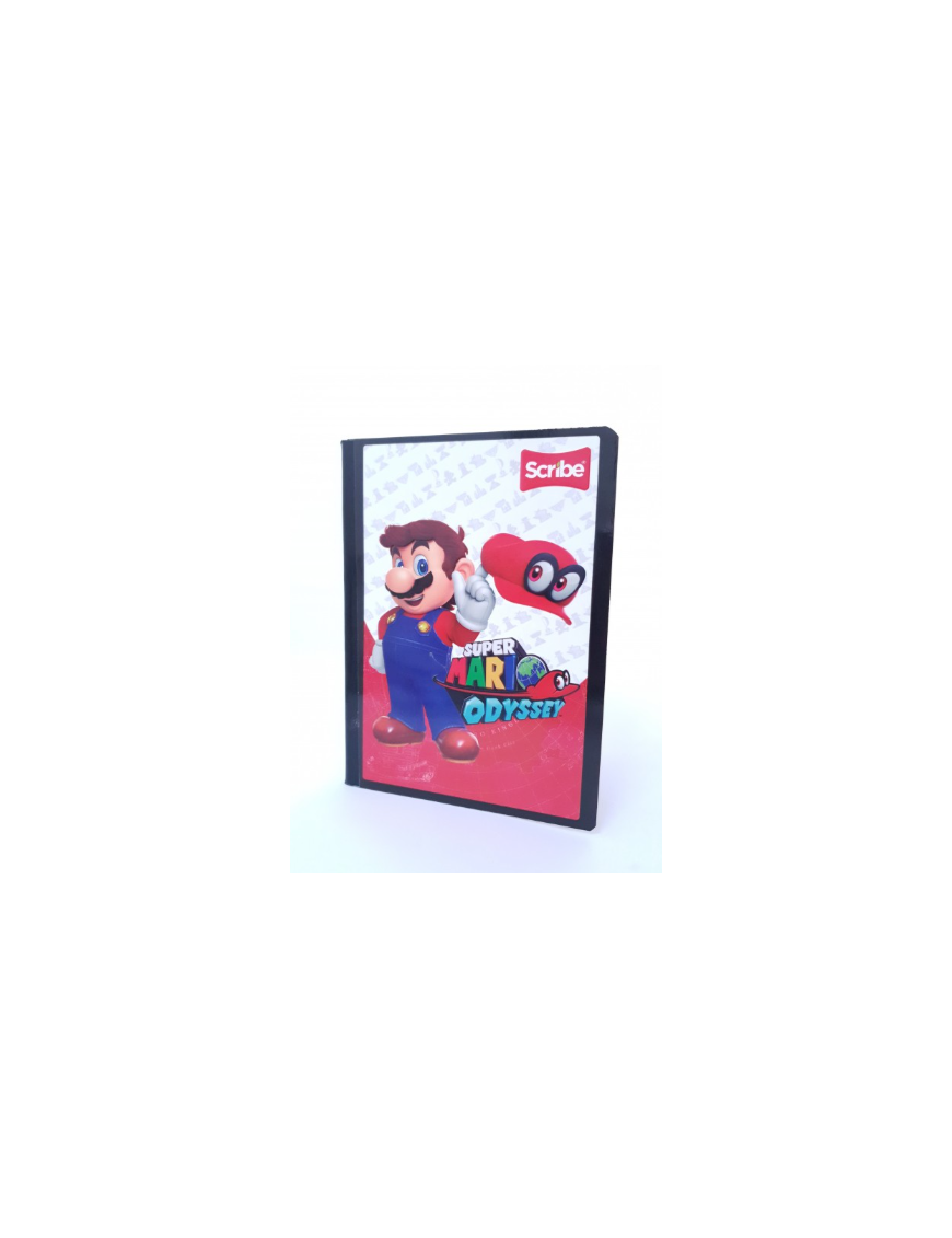 CUADERNO MARIO BROS 2O0 PAG