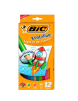 COLORES BIC EVOLUTION 12 UNIDADES