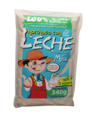 HORCHATA CON LECHE 340G