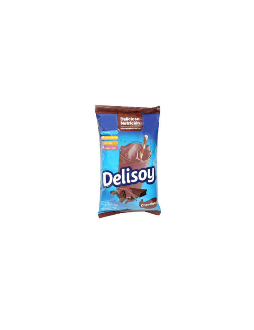 LECHE DE SOYA DELISOY CHOCOLATE 360G